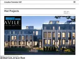 Sites similar to condostorontovip.com