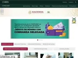 Sites similar to condusef.gob.mx