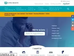 Sites similar to conehealth.com