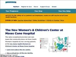 Sites similar to conehealthybaby.com