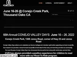 Sites similar to conejovalleydays.us