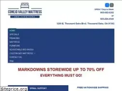 Sites similar to conejovalleymattress.com