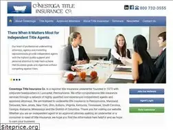 Sites similar to conestogatitle.com