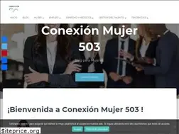 Sites similar to conexionmujer503.com
