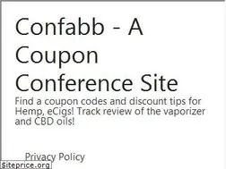 Sites similar to confabb.com