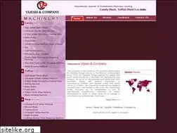 Sites similar to confectionerymachineryindia.com