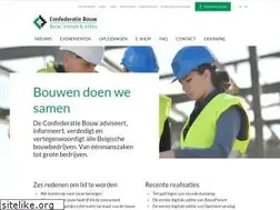 Sites similar to confederatiebouw.be