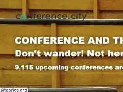 Sites similar to conference.city