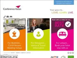 Sites similar to conferenceaston.co.uk