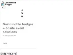 Sites similar to conferencebadges.co.uk