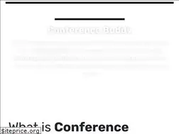 Sites similar to conferencebuddy.io