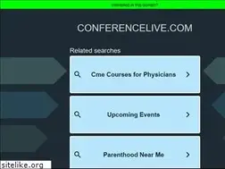 Sites similar to conferencelive.com