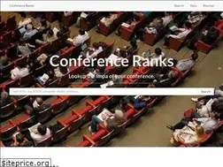 Sites similar to conferenceranks.com