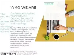 Sites similar to conferencesolutionsinc.com