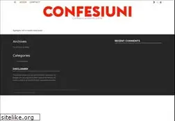 Sites similar to confesiuni.ro