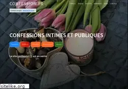 Sites similar to confessions.fr