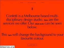 Sites similar to confettistudio.co