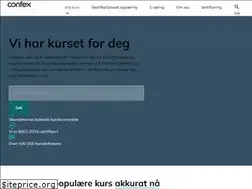 Sites similar to confex.no