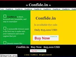Sites similar to confide.in