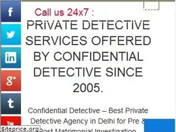 Sites similar to confidentialdetective.com