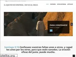 Sites similar to confiesate.com
