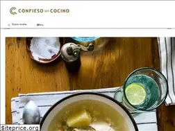 Sites similar to confiesoquecocino.com