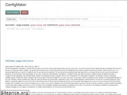 Sites similar to configmaker.com