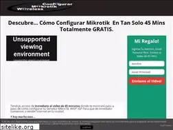 Sites similar to configurarmikrotikwireless.com
