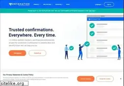 Sites similar to confirmation.com