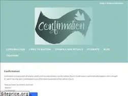 Sites similar to confirmationbaptism.weebly.com