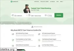 Sites similar to confirmtkt.com
