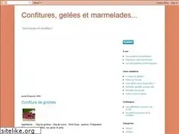 Sites similar to confitures-maisons.blogspot.com