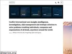 Sites similar to conflictinternational.com