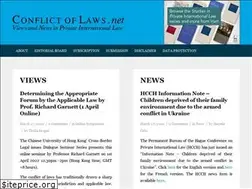 Sites similar to conflictoflaws.net