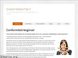 Sites similar to conformiteit.nl