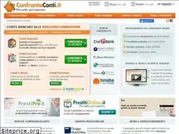 Sites similar to confrontaconti.it