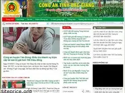 Sites similar to conganbacgiang.gov.vn