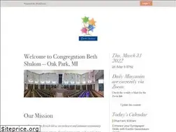 Sites similar to congbethshalom.org