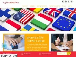 Sites similar to congchungachau.com