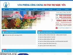 Sites similar to congchunghuynhthingocyen.vn