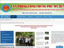 Sites similar to congchungphumyhung.vn