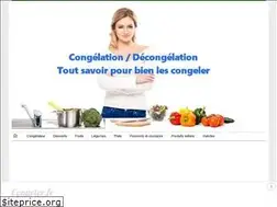 Sites similar to congeler.fr