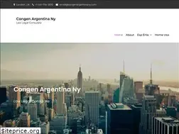 Sites similar to congenargentinany.com