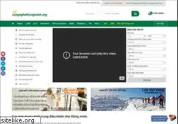 Sites similar to congnghethongminh.org