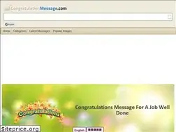 Sites similar to congratulationmessage.com