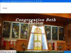 Sites similar to congregationbethsholom.com