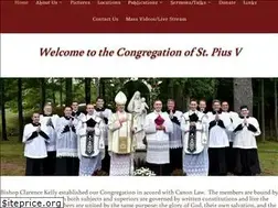 Sites similar to congregationofstpiusv.com