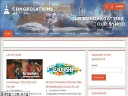 Sites similar to congregationsmatter.org