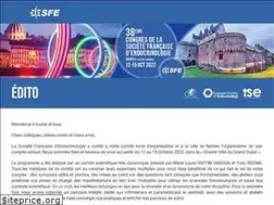 Sites similar to congres-sfe.com