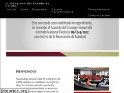 Sites similar to congresocol.gob.mx